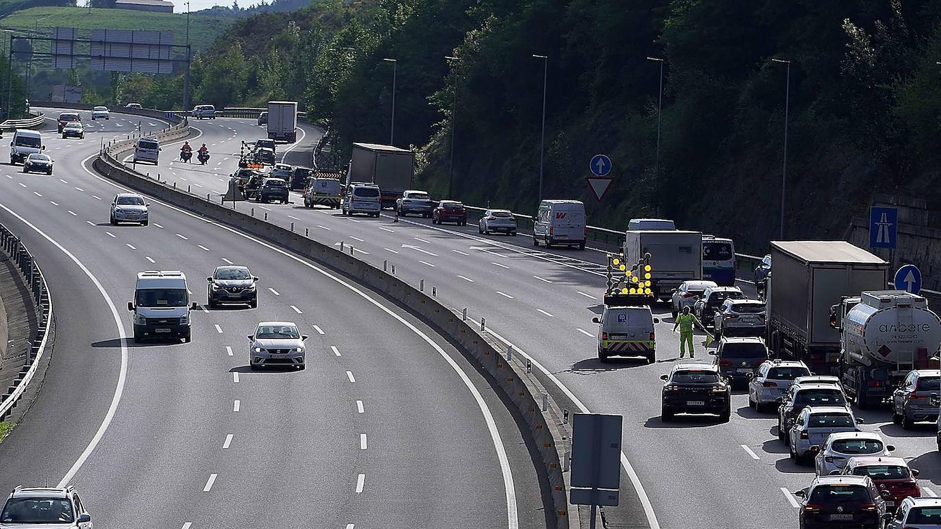 Un bypass desviará el tráfico de la AP8 a la altura de Orio este fin